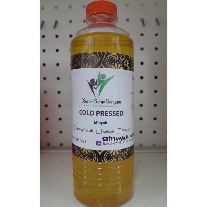 

Minyak Cold Pressed - Wijen Sesame/Cocunut/Ground Nut Oil 450Ml Best Seller