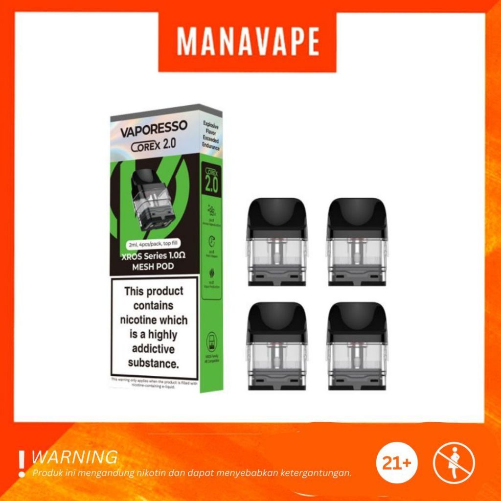 Cartridge Xros Corex Version 2.0 Authentic Vaporesso WE!!