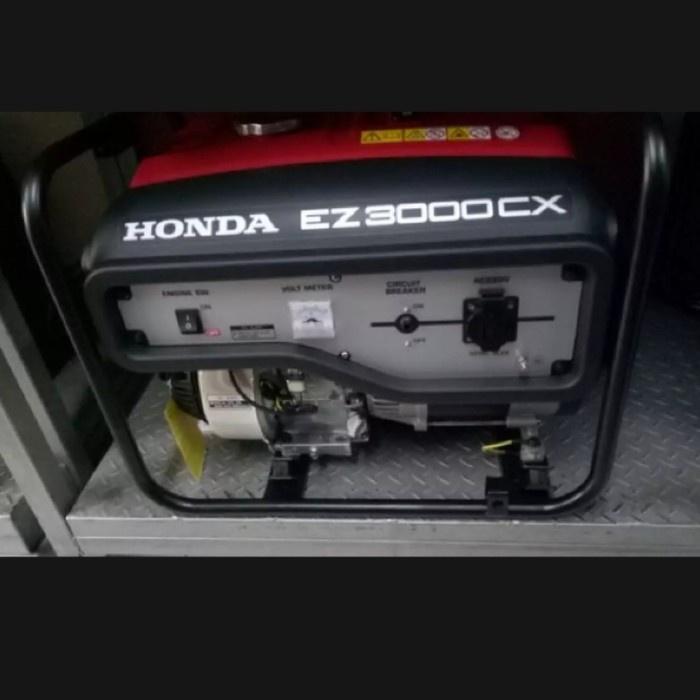 Jual Murah Mesin Genset Honda EZ 3000 CX 2500 Watt Generator Bensin