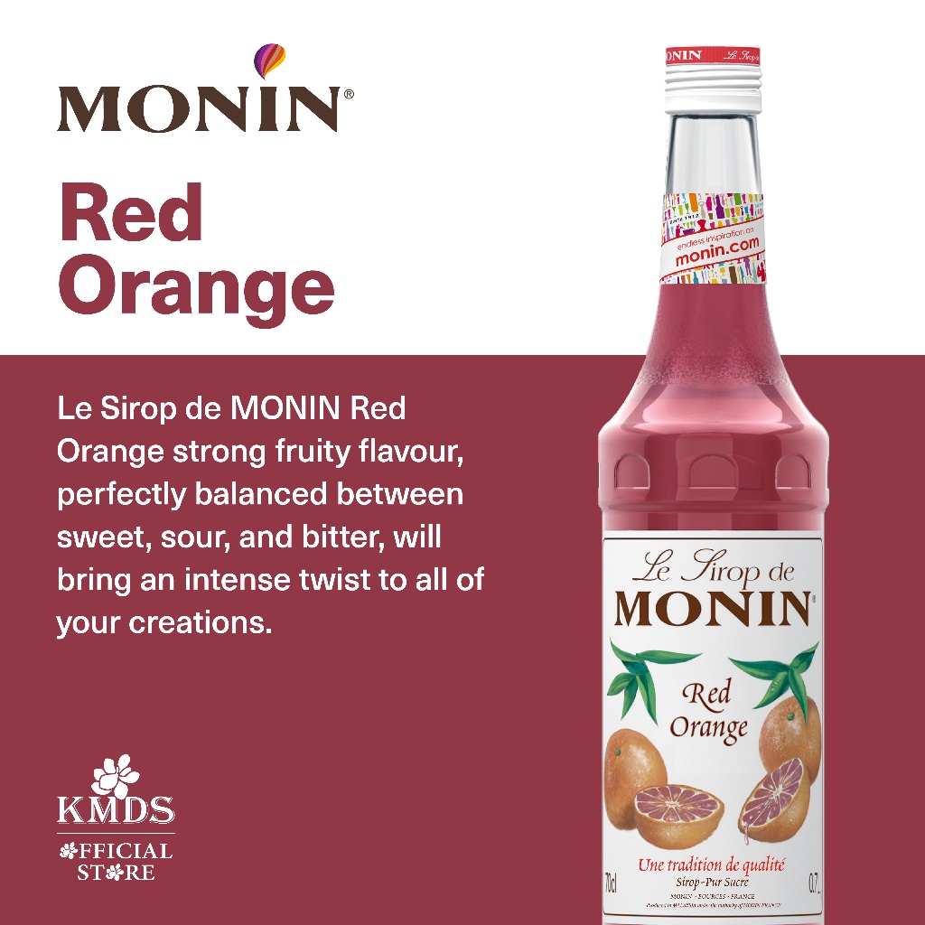 

Monin Red Orange 70CL