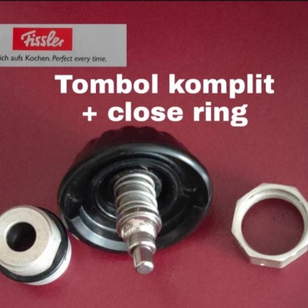 Tombol komplit + close ring fissler