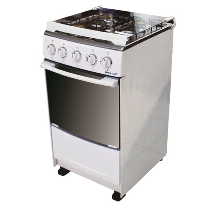 winn Gas Kompor Standing 4 Stove dan oven W-5050A - garansi resmi
