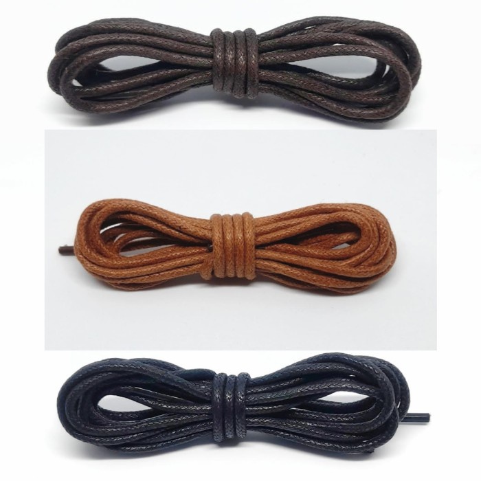 tali sepatu tali wax tali sepatu kulit tali sepatu lilin