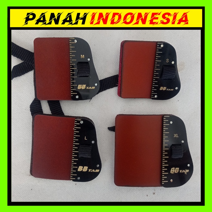 

TERLENGKAP BB TAB - Finger Tab Barebow - Fingertab Kulit Sapi Dan Akrilik WB