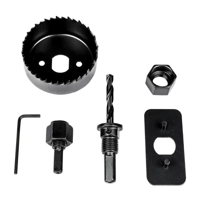 

TERPERCAYA KEPALA MATA BOR HOLESAW HOLE SAW KIT SET GERGAJI BULAT BUNDAR LINGKARAN PEMBOLONG