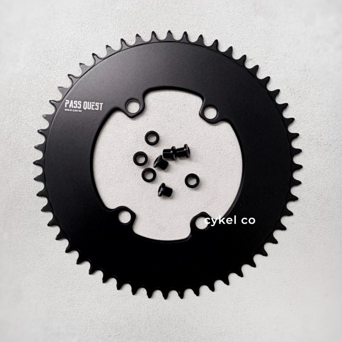 Pass Quest Rotor Aldhu Chainring Bcd 110 Aero Narrow Wide Chain Ring #Gratisongkir