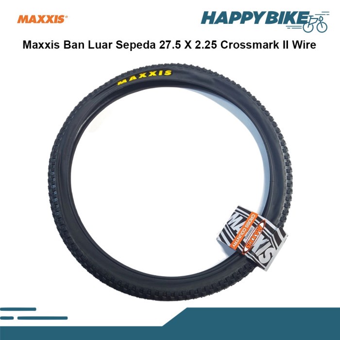 Maxxis Tire Ban Luar Sepeda Mtb Crossmark Ii 27.5 X 2.25 Nylon #Gratisongkir