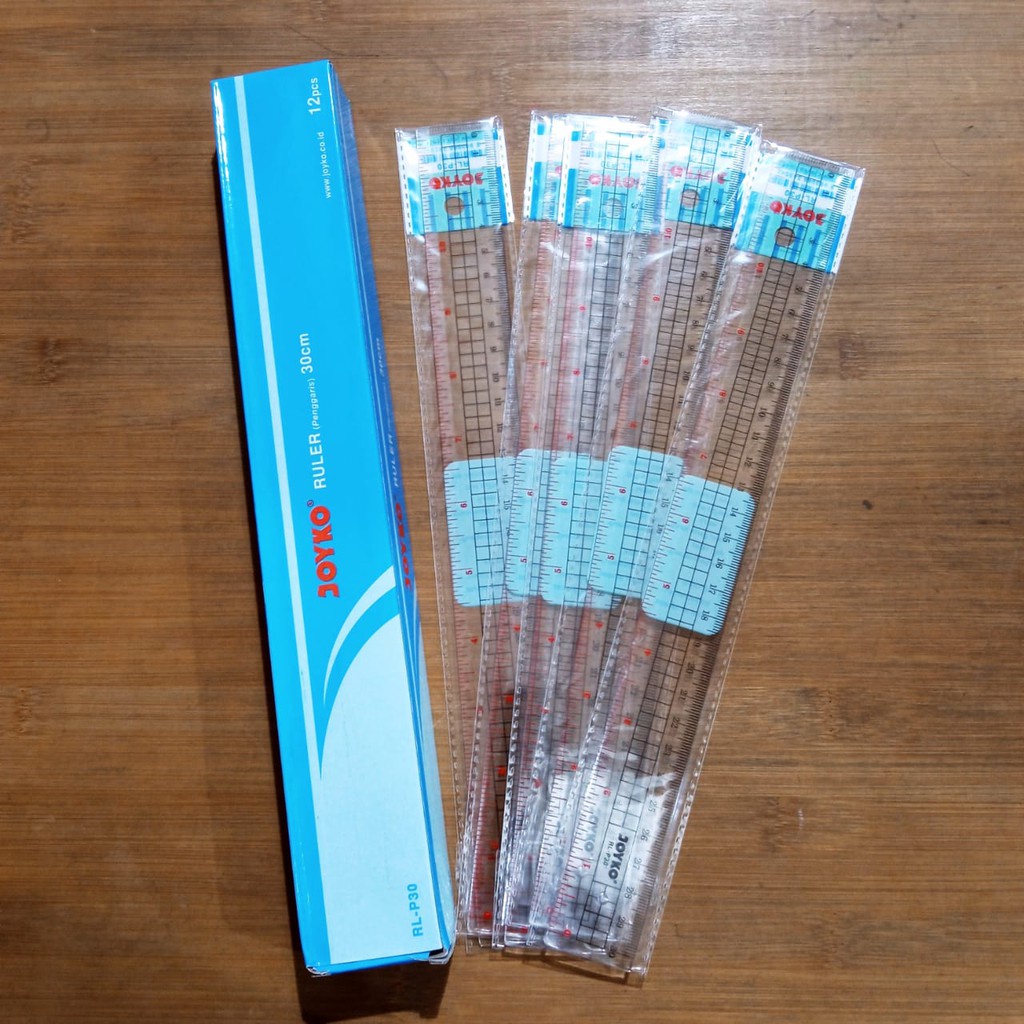 

PENGGARIS 30 CM JOYKO SATUAN LUSIN ( isi 12 pcs )