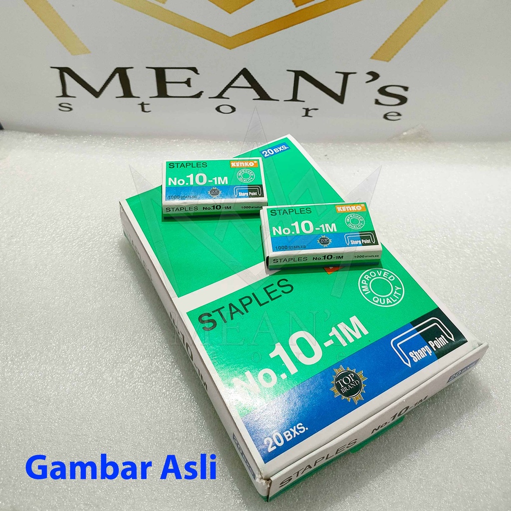 

Isi Staples Kenko No.10 / Reffil Stapler No 10 / Isi Hekter HD 10