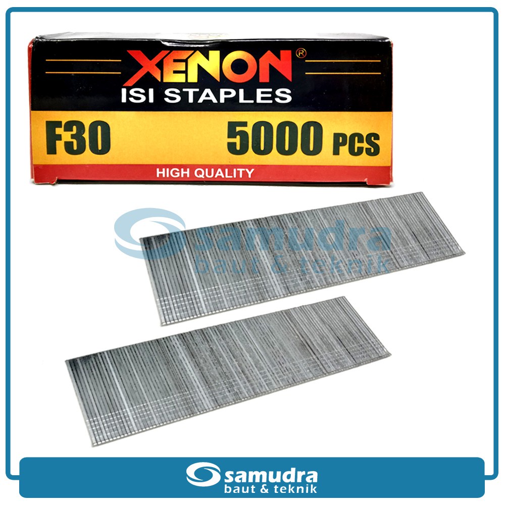 

XENON F30 Isi Paku Tembak Angin Refill I Air Nailer Stapler Gun 30 mm