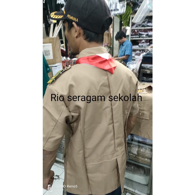 Sale 1 Stel Seragam Pramuka Pembina Laki Laki/Pramuka Pdu Pembina/ Setelan Seragam Pdu Pramuka