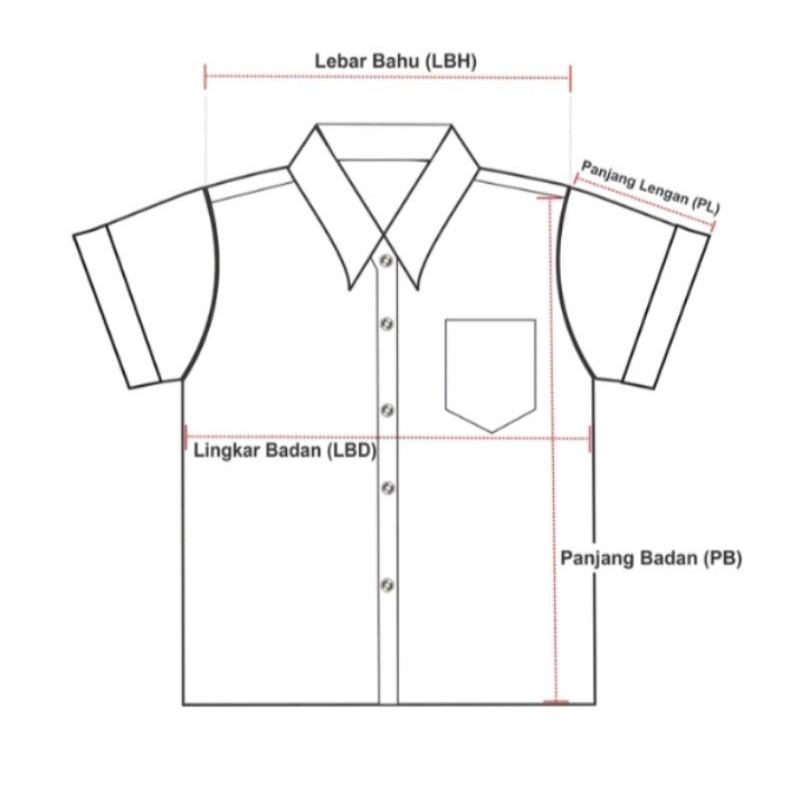 Sale Mr.Ben Baju Kemeja Pramuka Sd Sni Rapilo Lengan Pendek Laki-Laki // Baju Pramuka Sni // Seragam