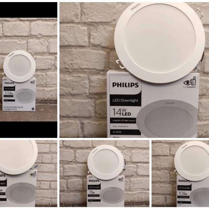 IS New lampu downlight led philip eridani 3,5 w 7 w 10 w 14 w 22 w plafon