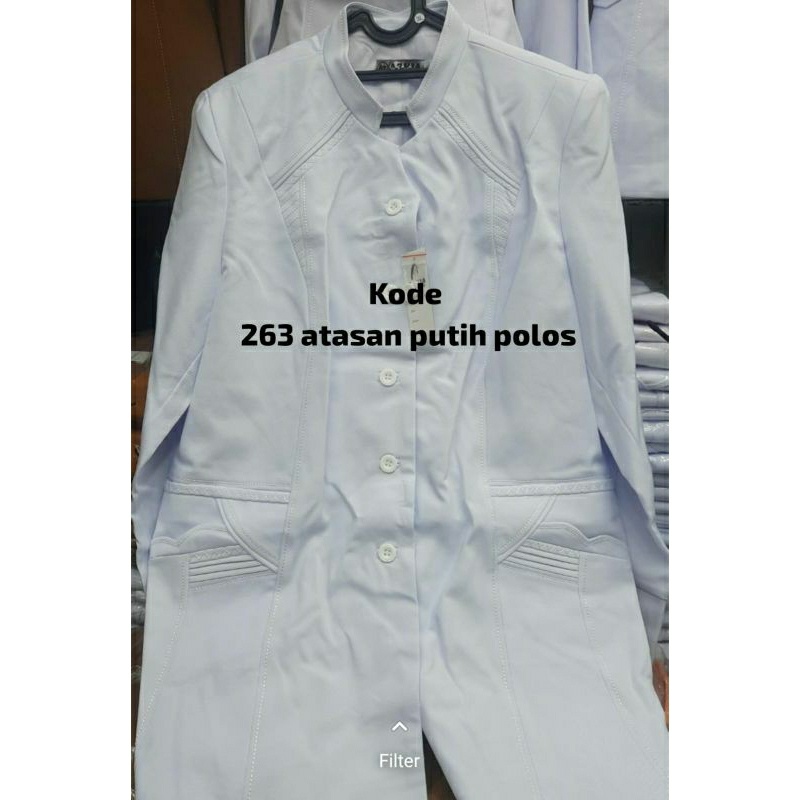 Terbaru Baju Blazer Seragam Perawat , Bidan , Suster , Rumah Sakit Putihputih Ready Celana & Rok