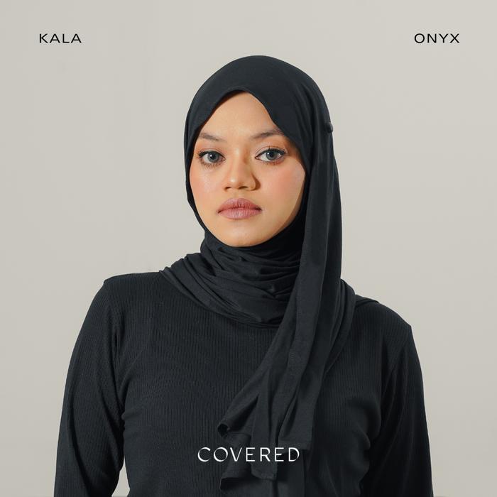 New Covered - Kala Pashmina Kaos Modal Cotton Readyy
