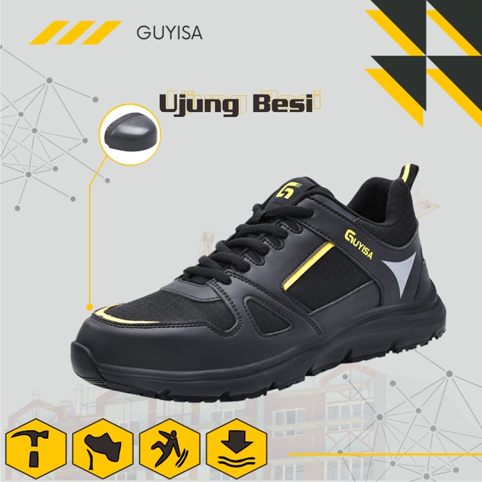PROMO Safety Shoes Guyisa Yellow Wing