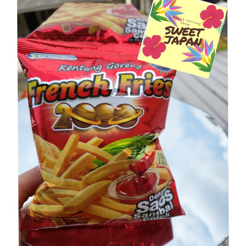 

PROMO!!!!!!! MURAH!!!! FRENCH FRIES 2000 isi 10 bungkus WE!