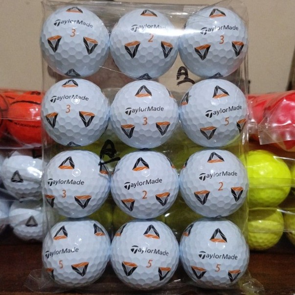 Bola Golf Taylormade TP5 TP5X Pix Grade A isi 12