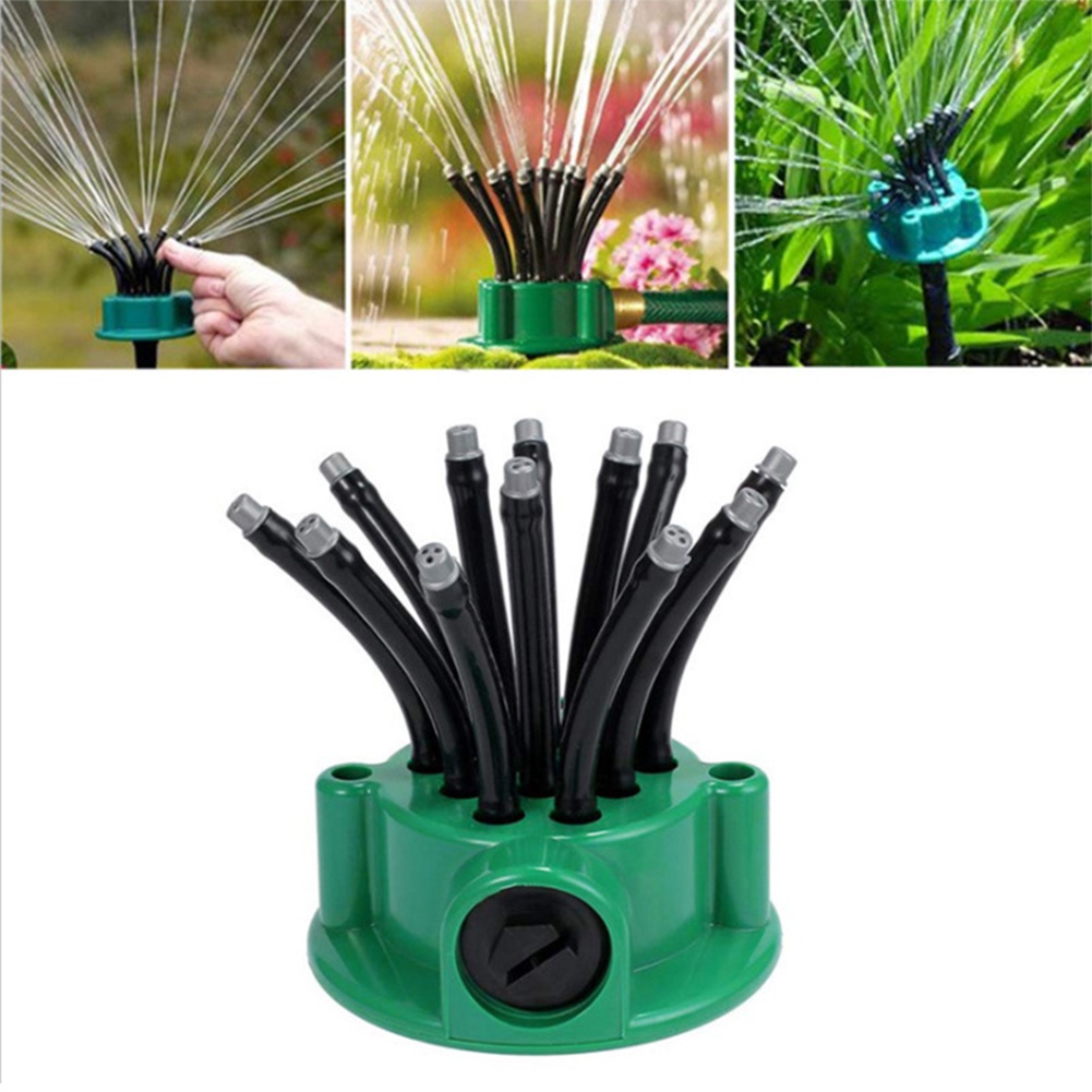Automatic Garden Sprinkler 360 Degree Auto Rotation Irrigation Sprinkler Water-saving Greening Sprin