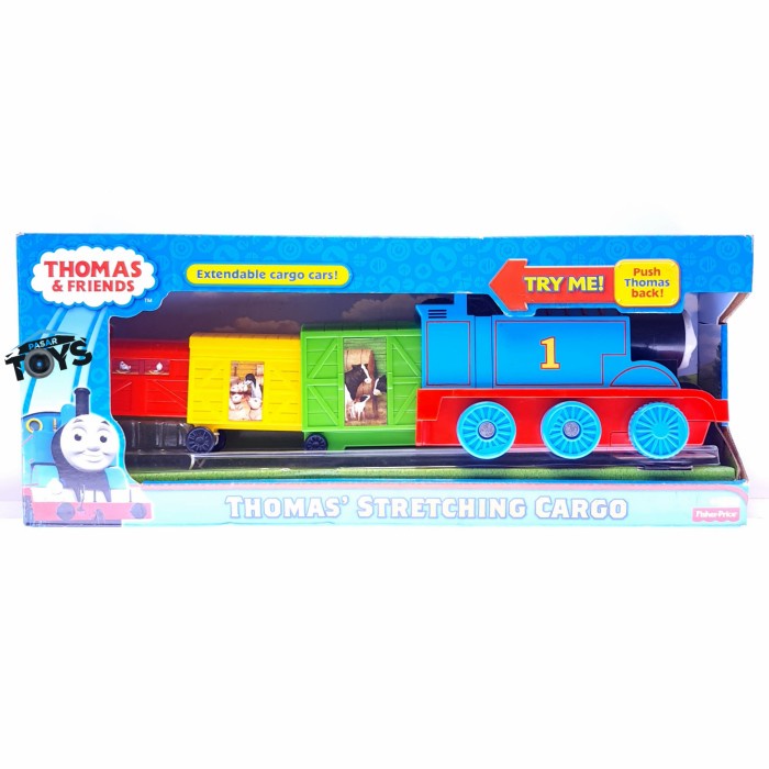 Thomas & Friends Thomas' Stretching Cargo Asli 100%