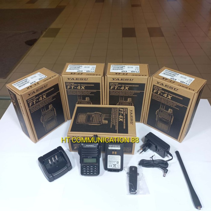 JTTOP" YAESU HT FT 4XR DUALBAND VHF UHF FT-4XR FT 4X