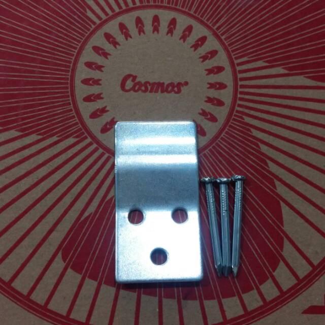 JTTOP" RACKET / HANGER / CANTOLAN / DUDUKAN KIPAS ANGIN DINDING COSMOS + PAKU BETON