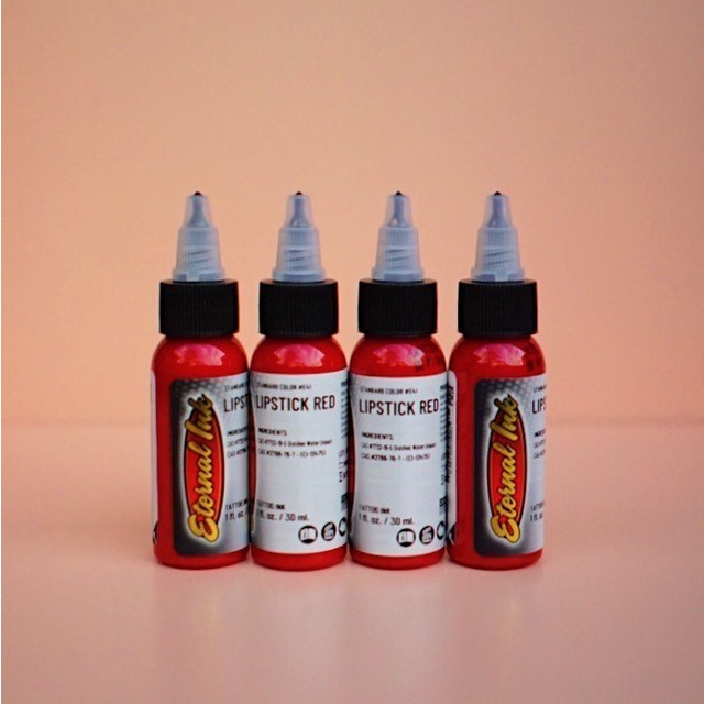 ..... Tinta Tattoo Original Eternal Tattoo Ink Lipstick Red 1 Oz
