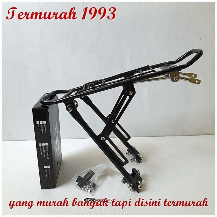 Rak pannier Alloy Rak Bagasi Belakang Sepeda Sparepart Sepeda Termurah *