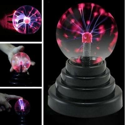 Lampu pajangan Magic USB Plasma Ball Lampu bola kristal plasma