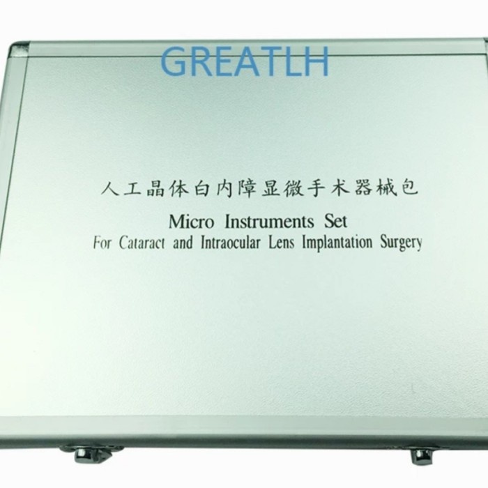 JTTOP" KATARAK SET TITANIUM CATARACT SET TITANIUM KATARAK SET