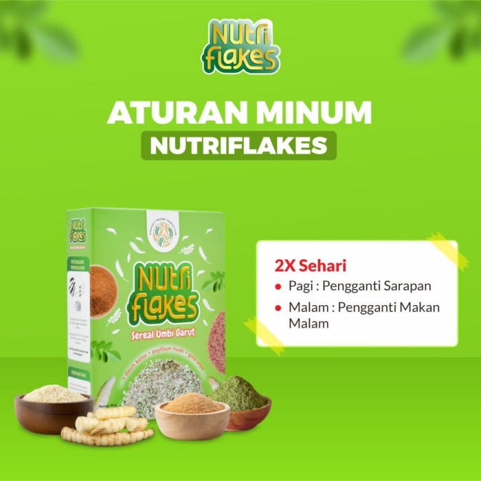 

Nutriflakes Sereal Sehat - Solusi Atasi Asam Lambung Dan Maag Kronis