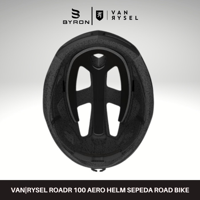 Btwin Helm Sepeda Van Rysel Roadr 100 Road Bike Mtb Sepeda Lipat-Black -Gratisongkir