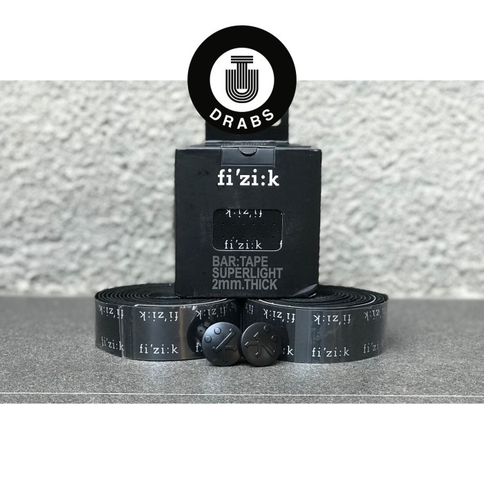 Bartape Fizik Soft Touch Black -Gratisongkir
