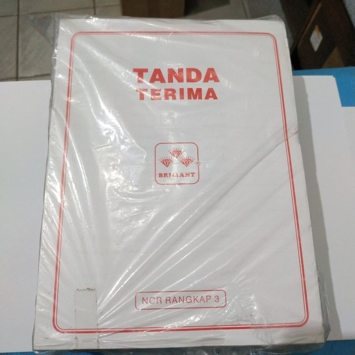 

buku tanda terima 3 rangkap / 3 ply NCR ( kelipatan 10 buku)