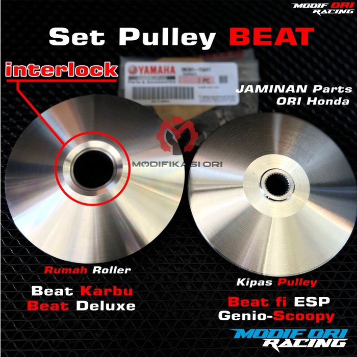 JAYAmart- PULLEY RUMAH ROLLER BEAT ESP Rumah Roller Racing Beat Street Fi