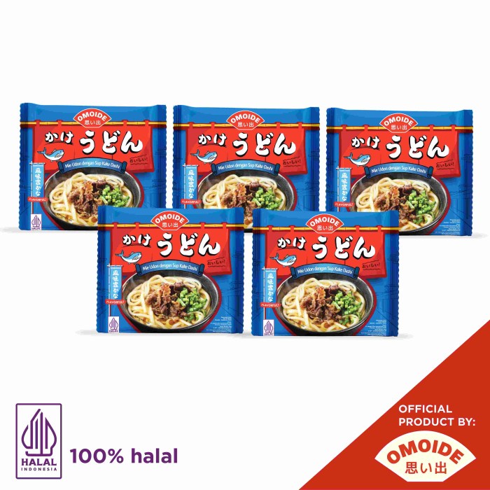 

Sale Terbatas Paket Isi 5 - Omoide Kake Udon Aman