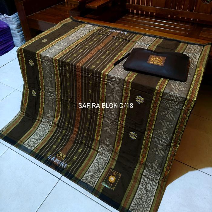(PROMO) Sarung Lamiri TSE Songket JAGUAR original //Siap seragam.