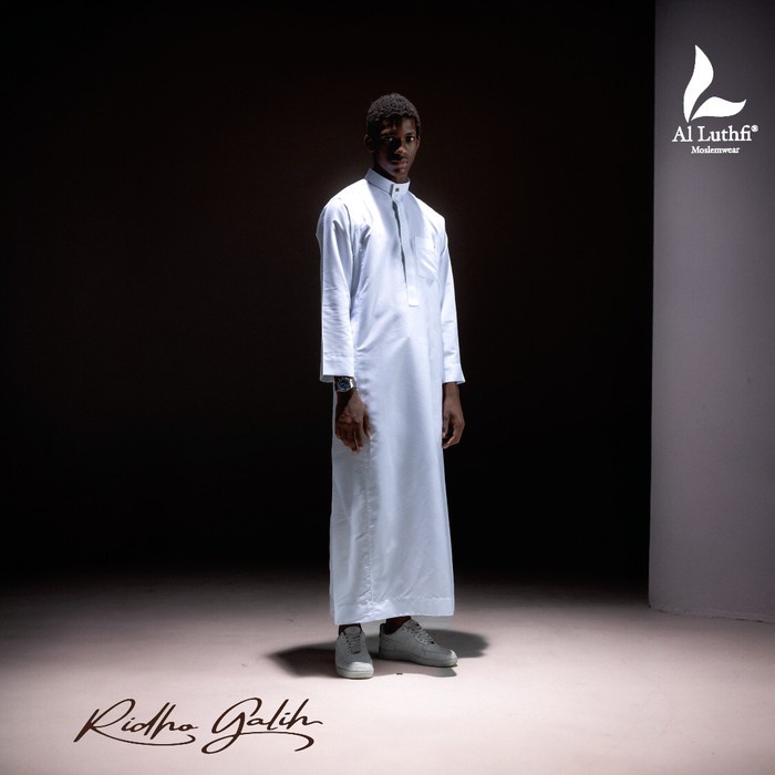 AL-LUTHFI Jubah Pria Dewasa ANTI UV - Gamis Pria Lengan Panjang Premium Terbaru