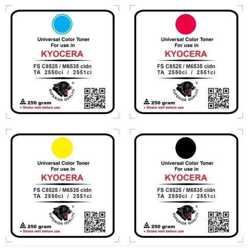 Ready TONER KYOCERA REFILL COLOUR 250GR