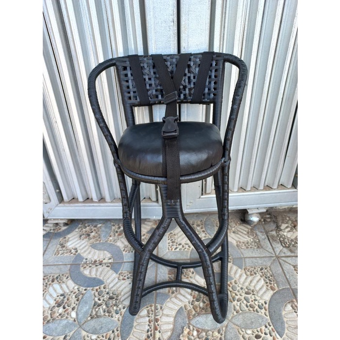 EXCLUSIVE Bangku Tempat Duduk Anak Kursi Rotan Boncengan Motor Matic Beat Vario Mio Scoopy Fino