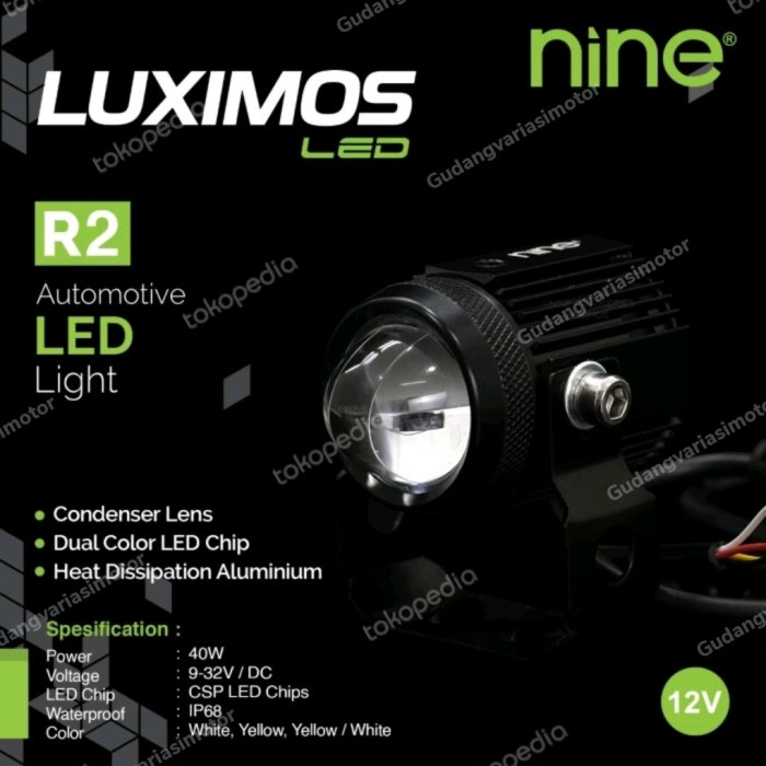 TOP LUXIMOS R2 LAMPU LASER PROJIE LED CREE SUPER -