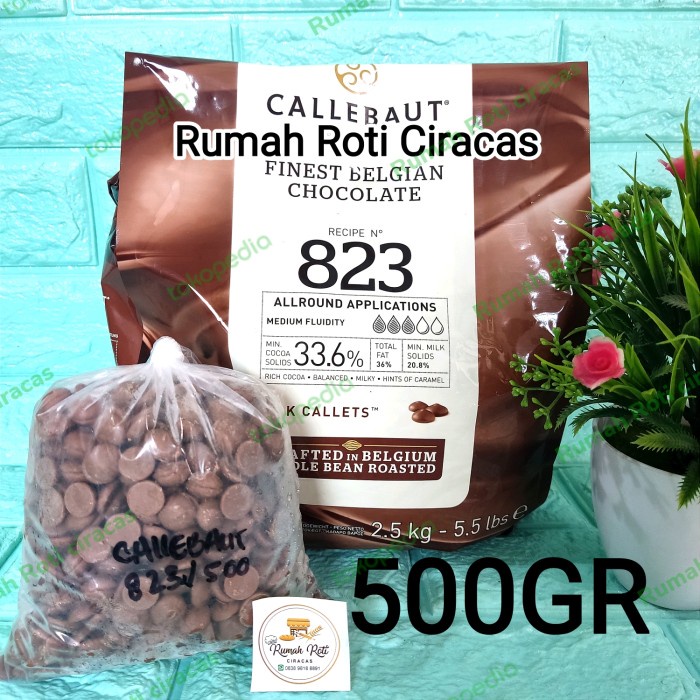 

BARANG TERLARIS CALLEBAUT MILK CHOCOLATE COUVERTURE NO VALRHONA COCOA BARRY 33,6% 823