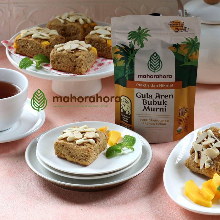 

BARANG TERLARIS Paket Hemat Gula Aren Bubuk Murni dan Organik 1000gr/1kg Mahorahora