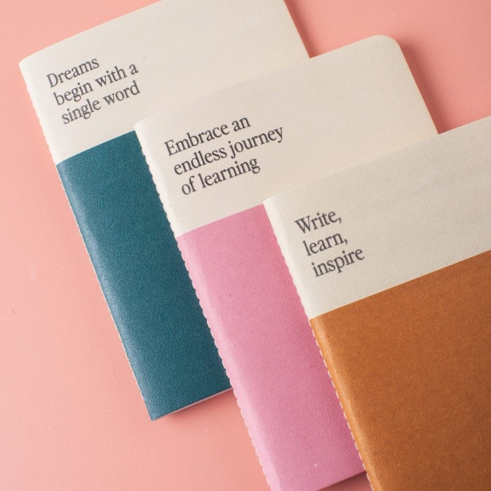 

BARANG TERLARIS Pockety Notebook - Buku Tulis Set A6