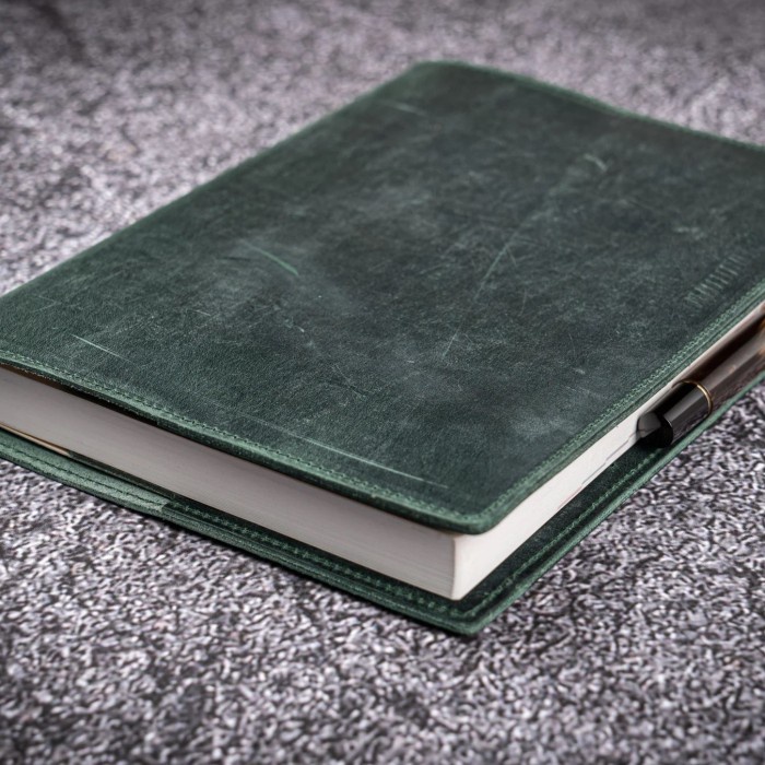 

BARANG TERLARIS GALEN LEATHER Leather Slim B6 Notebook Planner Cover