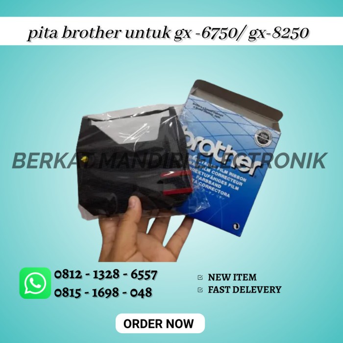 Ready- Pita Mesin Tik Brother GX-6750 / GX-8250