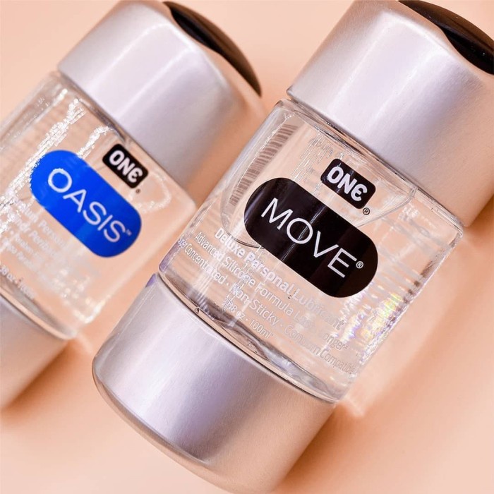

Jual Murah ONE Lubricant Move 100 mL - Pelumas / Pelicin Berbahan Silikon