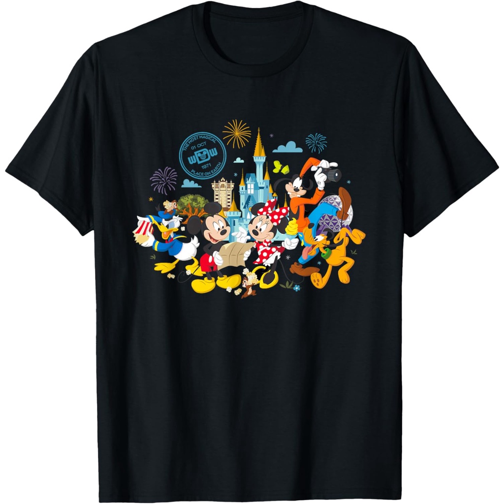 Kaos Mickey and Friends Ulang Tahun ke-50 Walt Disney World