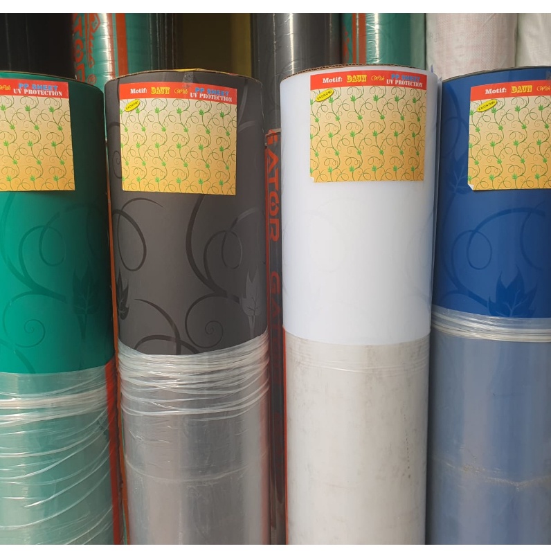 Fiber Pagar Motif Daun