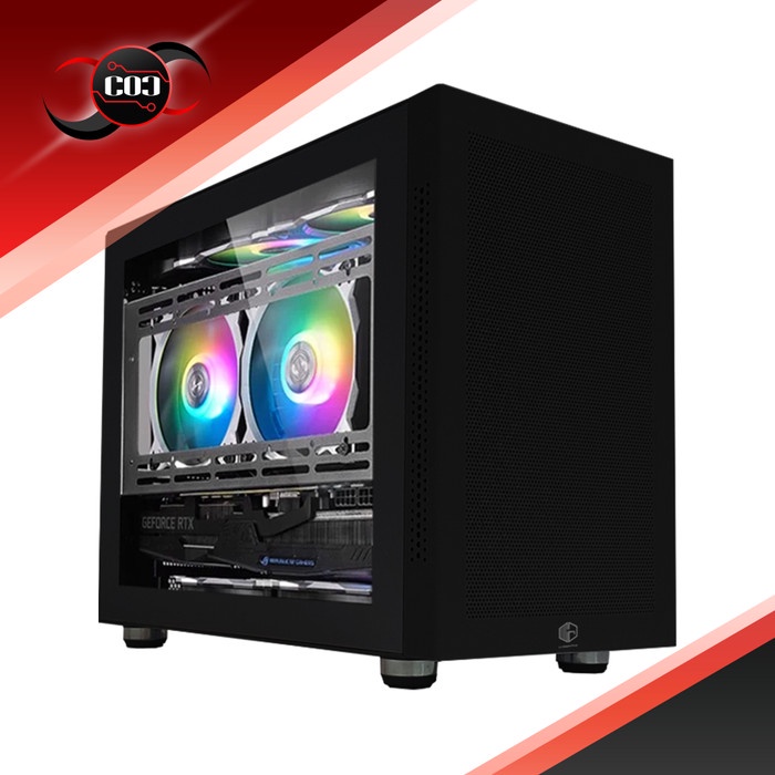 Ready CUBE GAMING AXEL V2.0 GLASS BLACK